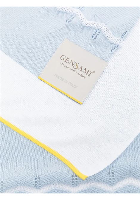  GENSAMI | COP03-B-ONDASILVER BLUE/OFF WHITE